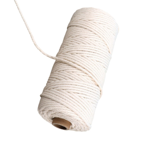 Braided Cotton String For Crafting And Decoration-2mmX100m