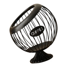 Panier à café moderne et élégant, portable pour ranger des-Noir