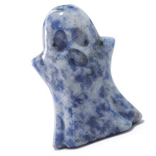 Crystal Ghostly Figurine Crystal Ghostly Statues-blue dot