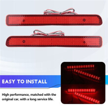 LED Achterbumper Reflector Licht  Auto Rijden Rem Mistlamp voor   3 4/L320 2005-2013