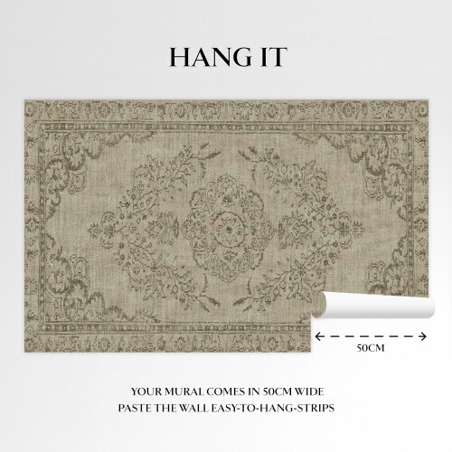 Abigail Ahern Tapestry Olive Fixed Size Print to Order Mural | Wallpaper Roll 1