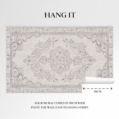 Abigail Ahern Tapestry Putty Fixed Size Print to Order Mural | Wallpaper Roll 1