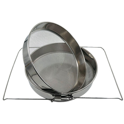 Liquid Extractor Stainless Steel Double Sieve Liquid Filter