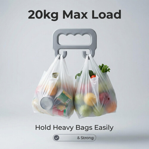 Plastic Bag Carrying Handles Sturdy Support for Shopping Tasks-1 1