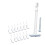 10 Pieces Long Type Plastic Anchors With 2.5Inch Screws For 1