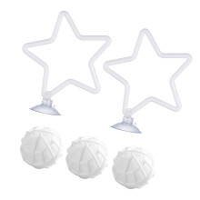 Secure Suction Cup Aquariums Training Circle-Five pointed star