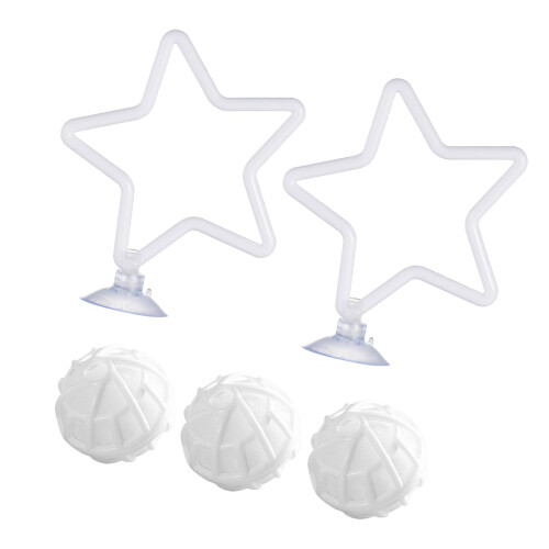 Secure Suction Cup Aquariums Training Circle-Five pointed star