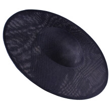 40cm Fascinator Base For Wedding Millinery DIY Hair-Navy blue