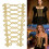 Gold Sewing Trim For Customizing Evening Gowns And Dance-2 3