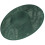 Lady Fascinator Hat Base 40cm Diameter For DIY-dark green 1