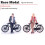 Gentleman Bike Figures Model Set 1:64 Scale Dioramas Figures-A 6