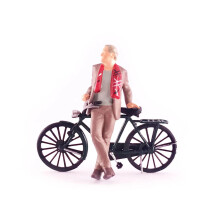 Realistisch herenfietsfiguur Model schaal 1:64-B
