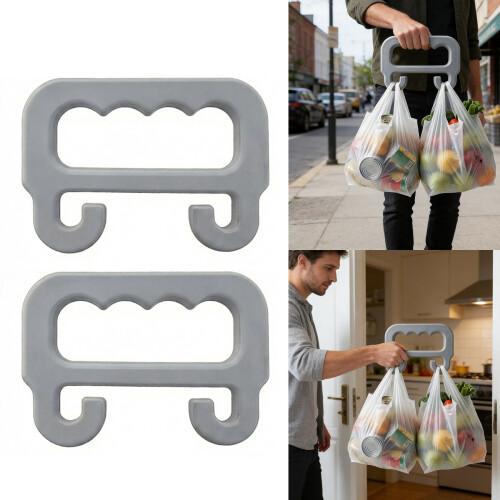 Durable Plastic Grocery Bag Holders With Ergonomic Designs For 1