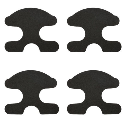 Ski Boot Inserts Protector Self-Adhesive J-Bar Boot Fitting Pads & Ski Boot Fitting Foam Ankle Wrap Pads Relieve Ankle Pressure Hee