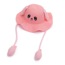 Cartoon Ears Moving Sun Hat Foldable Sun Protection Hat Compatible with Children Boys Girls