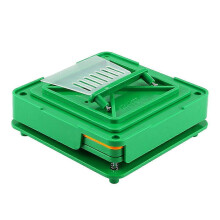 Capsule Filling Tray 00 100 Hole Capsule Filler Capsule Filling Machine Manual Capsule Filler with ,Green