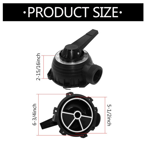 Swimming Pool Sand Cleaning Opening Closure And Cap Unit With 2