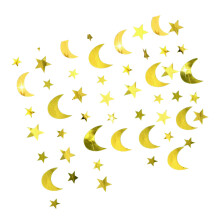 Shimmering Star Paper Pennant Star Themed Bunting-glossy 2