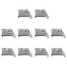 10 Piece EW35 Attach Clip Strong Nylon Plastic Electrical-Grey