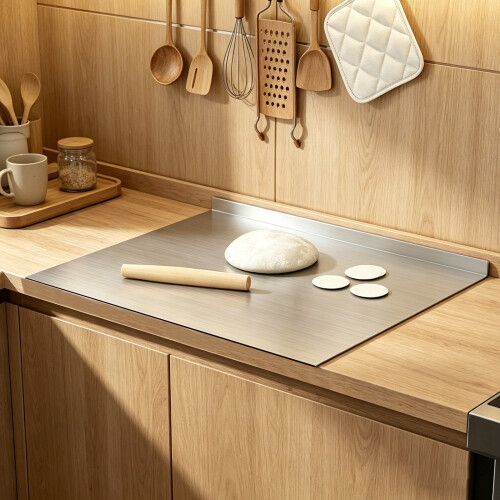 Stiff Steel Chopping Board With Balanced Bottom For defended 1