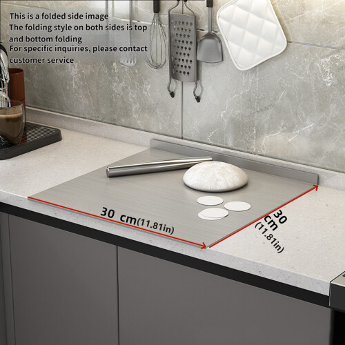Stiff Steel Chopping Board With Balanced Bottom For defended 2