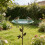 Weatherproof Wrought Iron Bird Bath With Broad Base Feeding 7