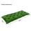 Large Rectangular Chair Pad Thick Pad Ideal for Poolsides-Black 4