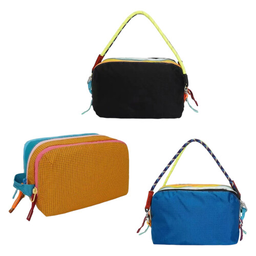 Modern Designs Nylon Makeup Oragnizers With Secure-Yellow 1