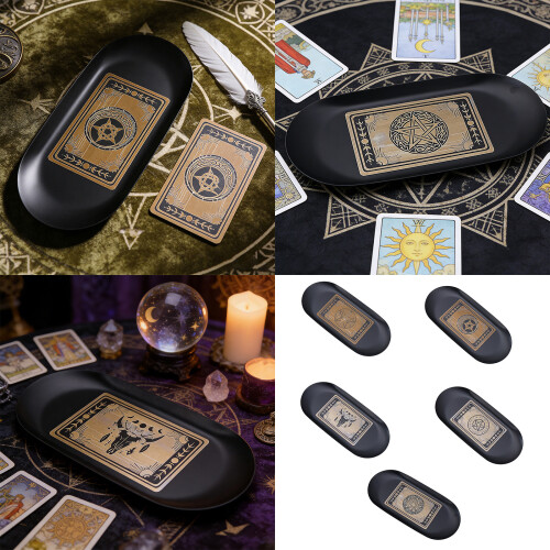 Star Candle Holder Altars Plate Astrology Stainless-Type A 2