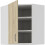 SARA Eckhochschrank - Sonoma-Eichen-Dekor - L59xP59xH71,5 cm 1
