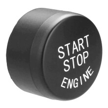 Pulsante di Arresto di Avviamento del Motore per Auto Interruttore di Copertura Nero per - F01 F02 F10 F11 2009 2010 2011 2012 2013