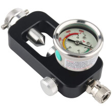 Adaptateur de Recharge de RéServoir de PlongéE 6000Psi ÉQuipement de PlongéE pour Station de Remplissage en Alliage D'Aluminium, Rouge