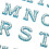 Fancy Adhesive Fabric Letter Featuring Simulated Pearls-Black 5