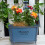 Green Ovals Planter With Decorative Spout High Leg-large blue 6