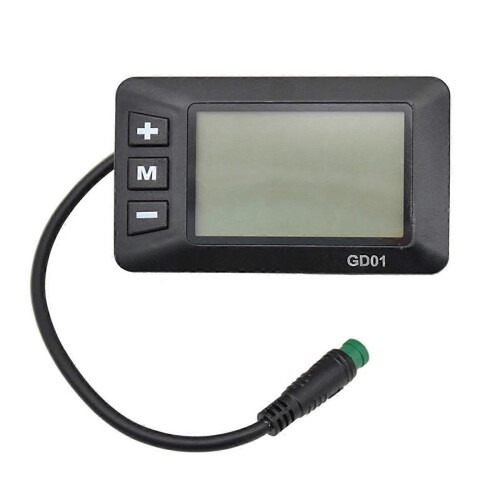 For Electric Bike LCD Display GD01 Waterproof Multi Voltage Support 2