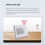 LED Digital Projection Alarm Clock Temperature Thermometer Desk  Date Display Projector Calendar Table Led Clock C 4