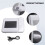 LED Digital Projection Alarm Clock Temperature Thermometer Desk  Date Display Projector Calendar Table Led Clock C 6