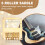 6 Roller Saddle 6 String Humbucker Guitar Bridge for Tele Telecaster Guitar (Gold) 4