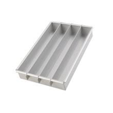 Nonstick Aluminum Battenberg Cake Pan With 3-10x6 inches