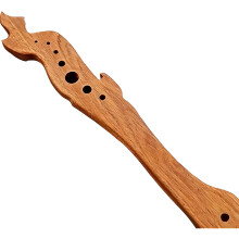 Practical Smooth Surfaces Wooden Vegetable Leaf Remover-2