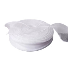 Portable Textured Organza Ribbon For Cake Decorating And-White