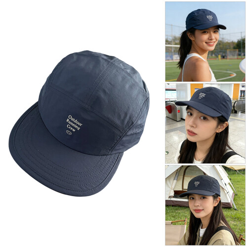 Fast Dry Sun Hat With Flexible Sunproof For Daily-Navy Blue 2