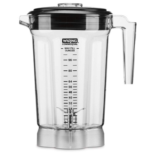 Waring Waring Commercial CAC170 1 Gallon Container Complete with Blade and Lid for CB 15 Series. Container is Stackable for Convenient Space Saving