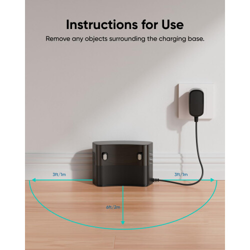 Eufy eufy RoboVac Charging Base Replacement Kit for G50 Series Robot Vacuums 1