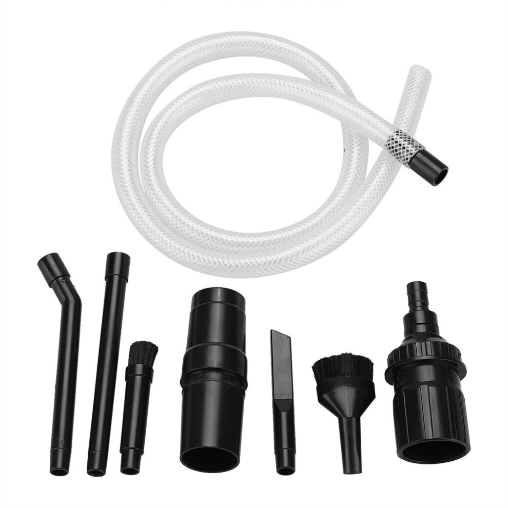 Universal Vacuum Cleaner Attachment, 9Pcs/Set Mini Micro Tool Car Vehicle Cleaning Kit Universal Vacuum Cleaner Attachments For Computer Keyboard And 719855643118