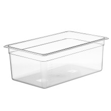 LIPAVI Sous Vide Container - Model C20 | 25 Liter - 53,3 x 32,5 x 20 cm | Strong & Clear See-thought Polycarbonate - Matching L20 Rack and Tailored