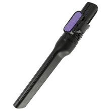 1 Pack Replacement Crevice Tool Vacuum Attachment, Long Flat Nozzle Brush With Purple Release Button, Compatible With Shark IX141 IZ462H IZ483H