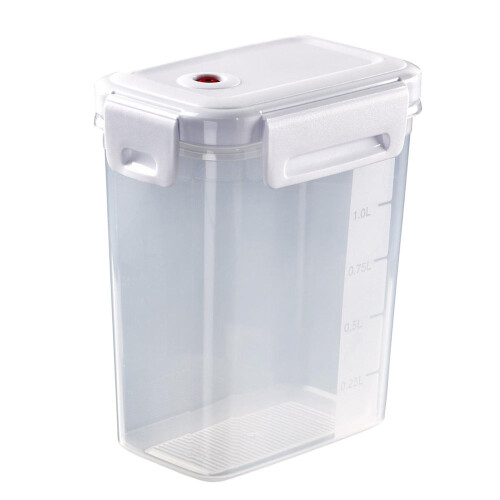 Curver CURVER 196451 Aroma Fresh Premium Rectangular Valve Box ? Polypropylene White, White, 1,6L