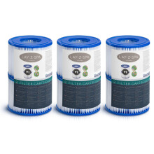 Lay-Z-Spa Hot Tub Filter Cartridge VI for All Lay-Z-Spa Models, 3 x Twin Pack (6 Filters)