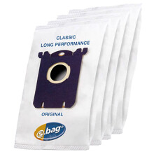 Genuine Zanussi E201 E201B Vacuum Cleaner S-Bag Cloth Dust Bags (Pack of 4)